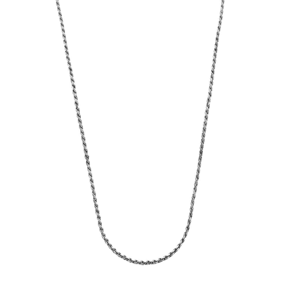 Necklaces - Necklace Rope Silver 925 - 3mm