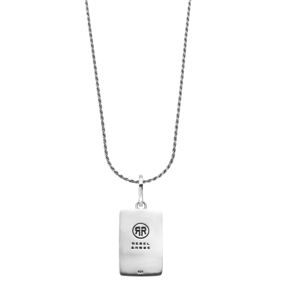 Necklace & Pendant - Necklace Rope Silver 925 - 2mm with Pendant Tag