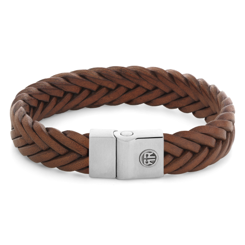 Full Metal Leather - Full Metal Premium Braided 12mm Cognac