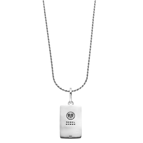 Necklace & Pendant - Necklace Rope Silver 925 - 2mm with Pendant Tag