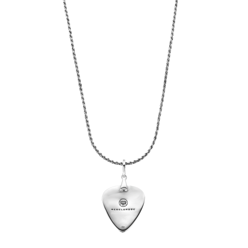 Necklace & Pendant - Necklace Rope Silver 925 - 3mm with Pendant Plectrum