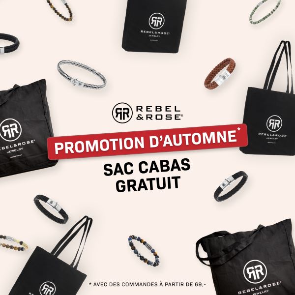 Si vous complétez votre commande jusqu'à 69.00 euros, vous pouvez choisir un shopper gratuit.